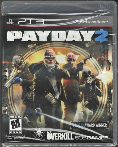 Payday ps3 nuovo sigillato - 2,