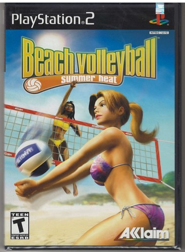 Beach volleyball summer heat - summer,